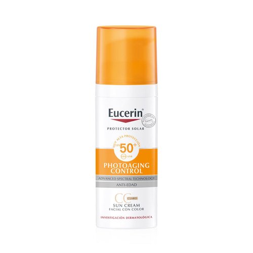 Eucerin  SUN CC Cream Claro SPF50+ 50ML