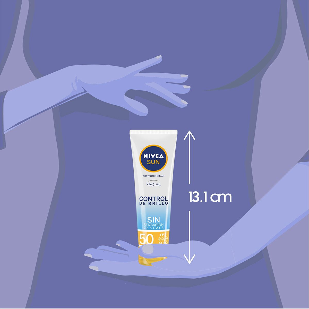 Nivea Protector Solar Facial Matificante FPS 50+ 50ml