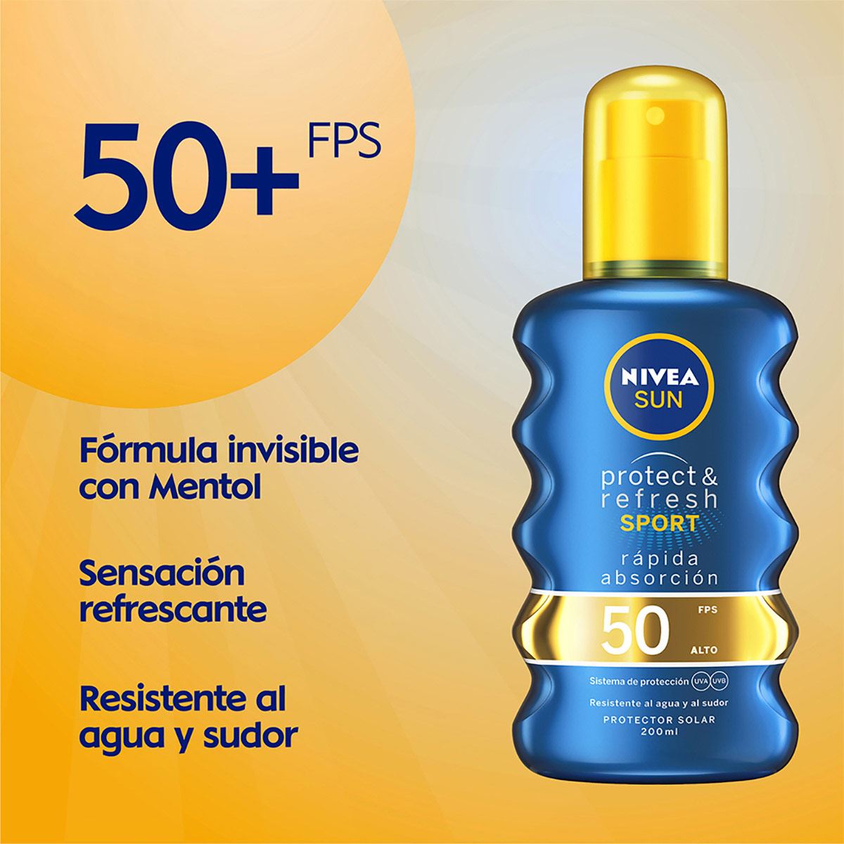 Protector solar sport spray fps Nivea