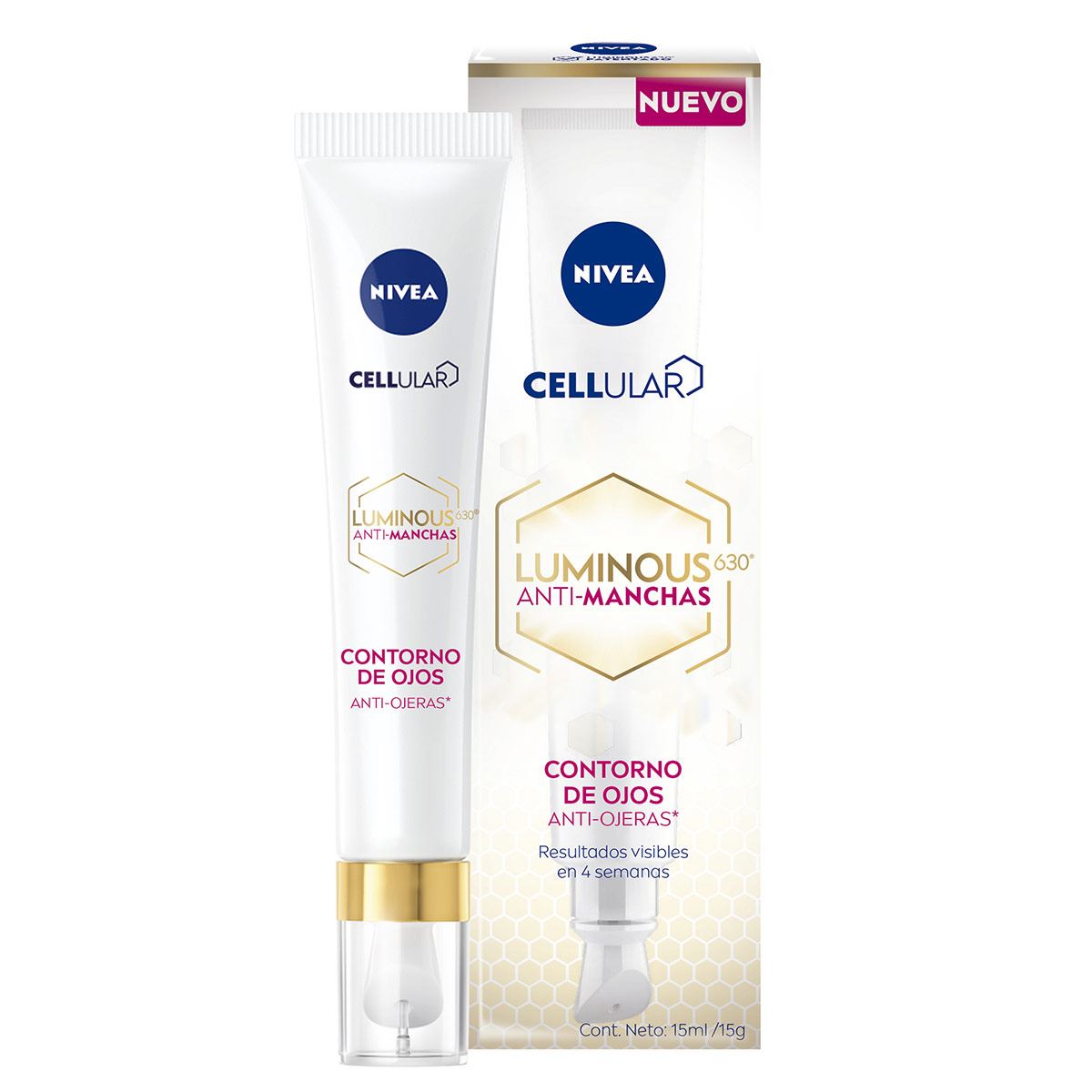 Nivea Contorno de Ojos Anti-Ojeras Cellular Luminous630, 15ml