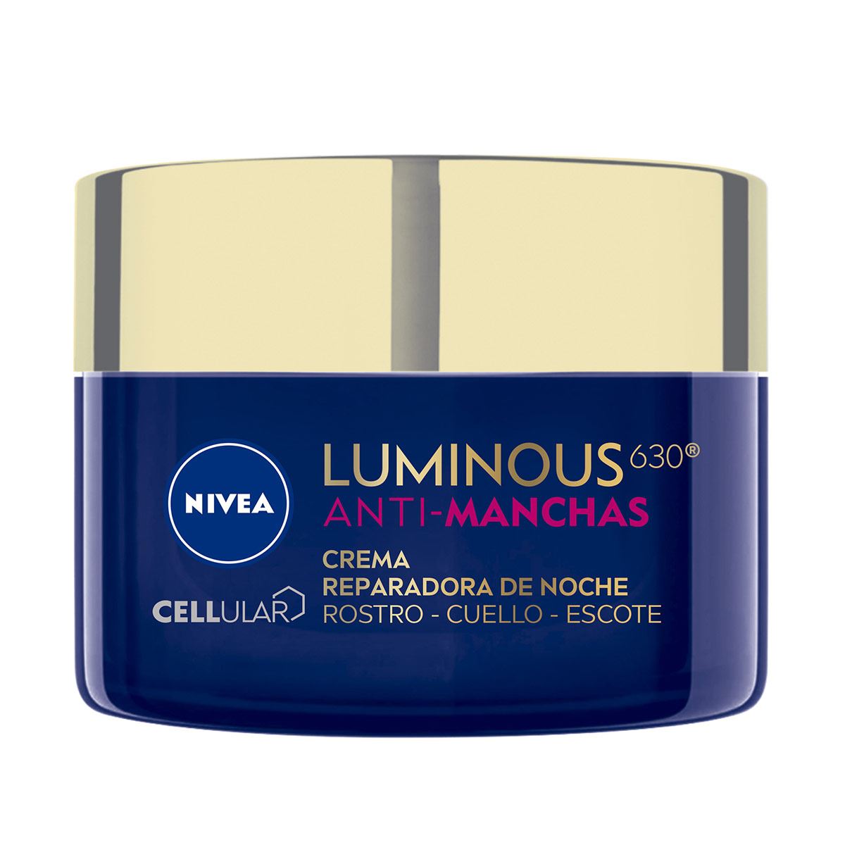 Nivea Crema de Noche Anti-Manchas Cellular Luminous630, 50ml