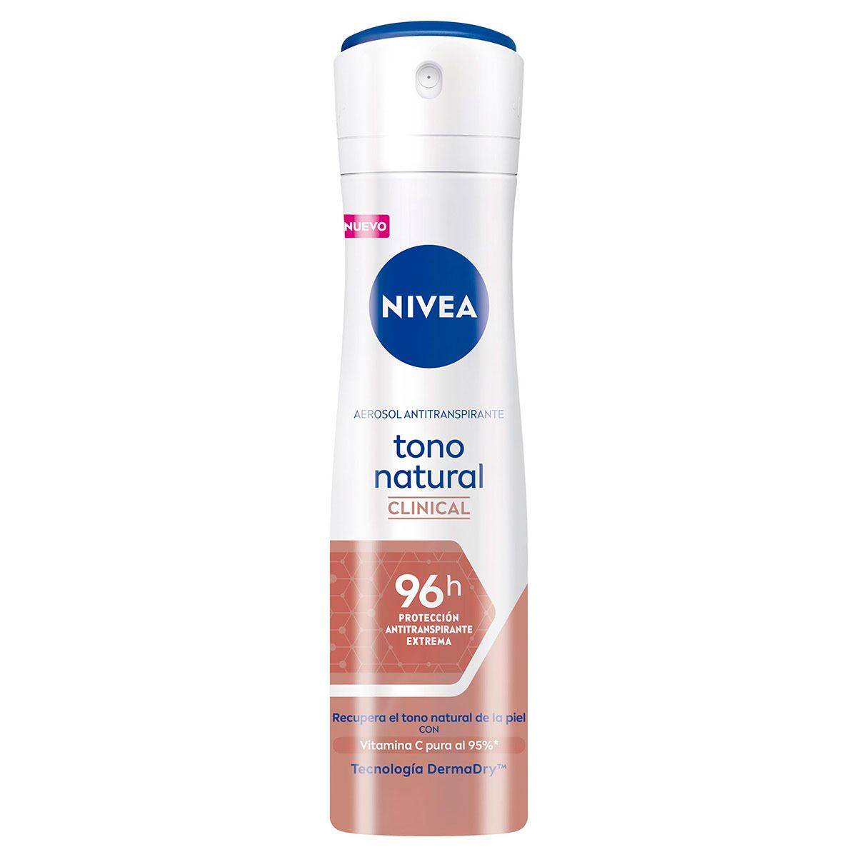 Desodorante en Spray Para Mujer Tono Natural Clinical 150ml Nivea
