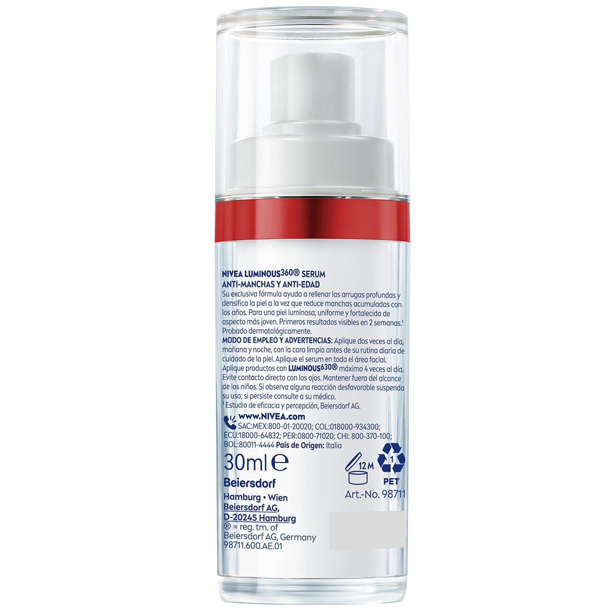 Serum Anti-Edad Nivea Luminous 30ml