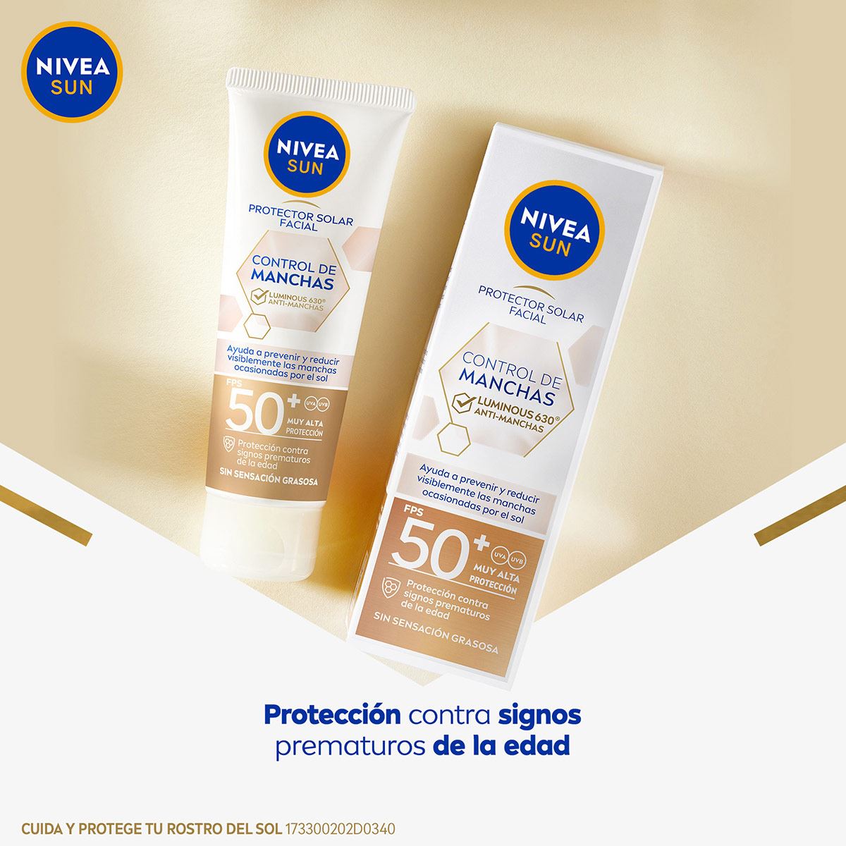 Protector Solar Facial Control de Manchas Luminous 40ml