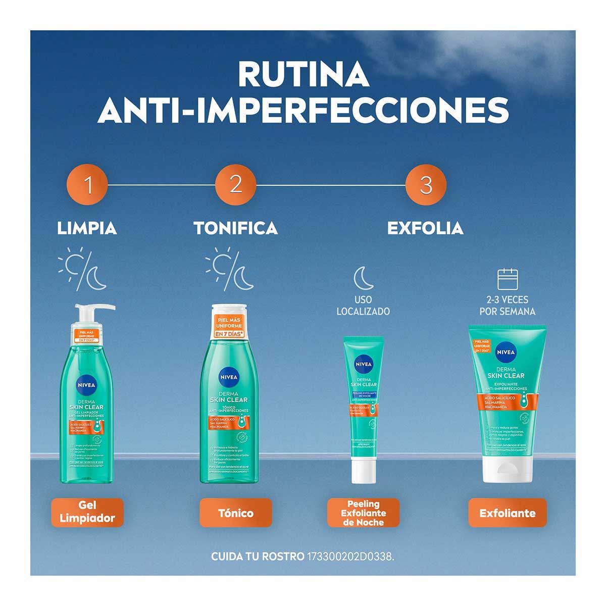 Tónico Facial Anti-Imperfecciones Derma Skin 200ml Nivea