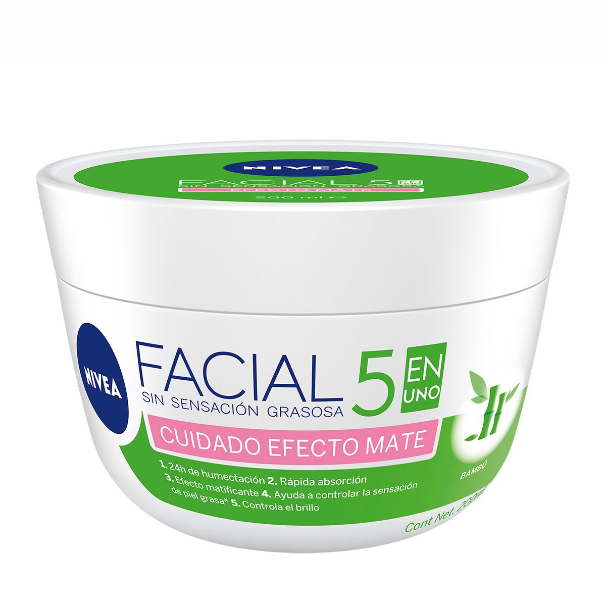 Crema facial c mat ef 200ml nivea