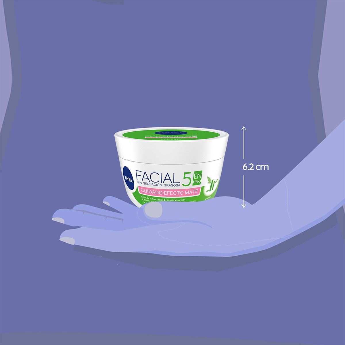 Crema facial c mat ef 200ml nivea