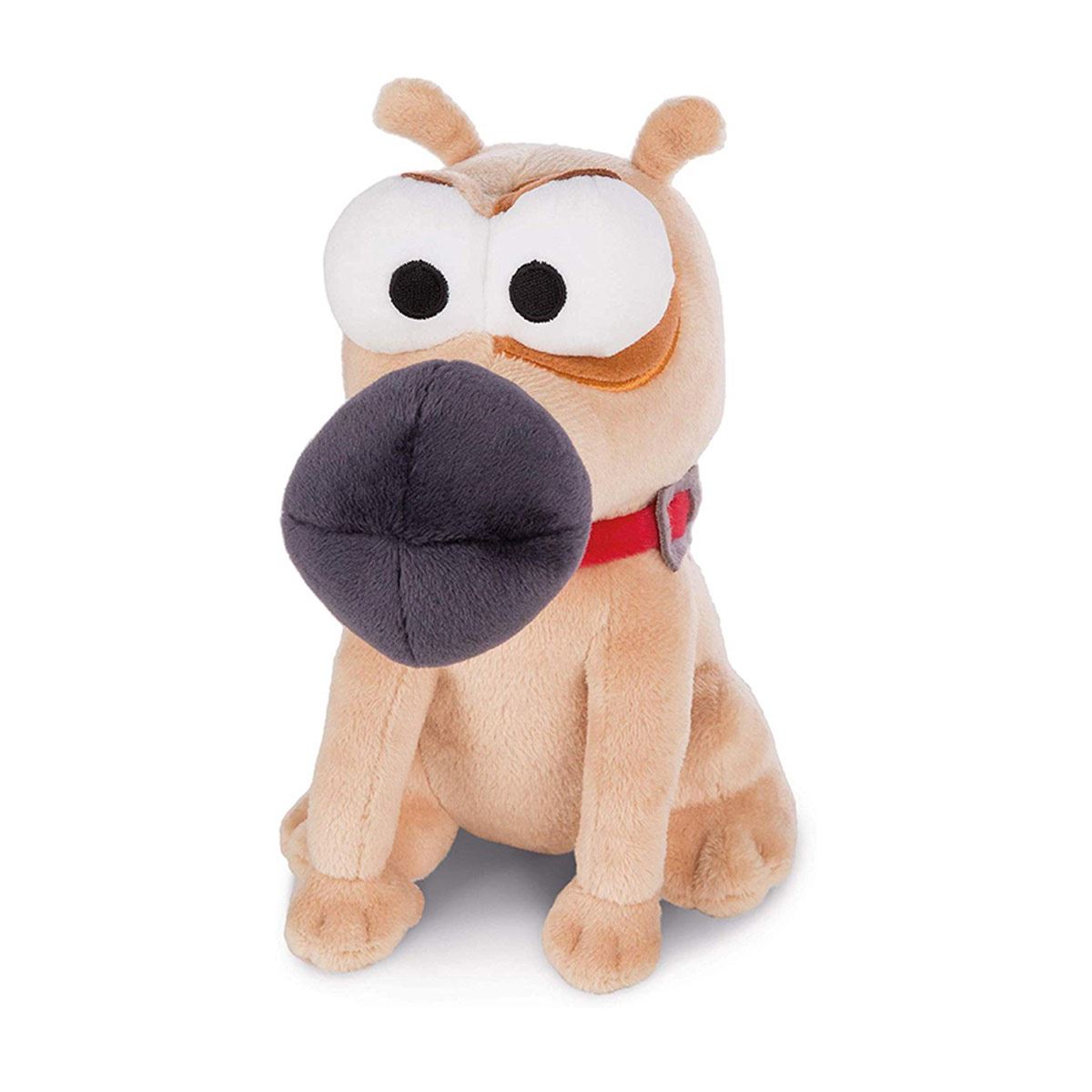 perro con peluche