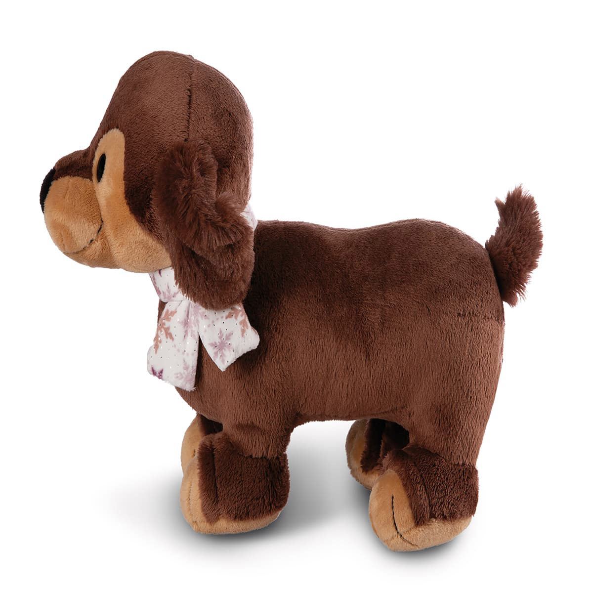 Peluche Perro Salchicha Skida con Bufanda