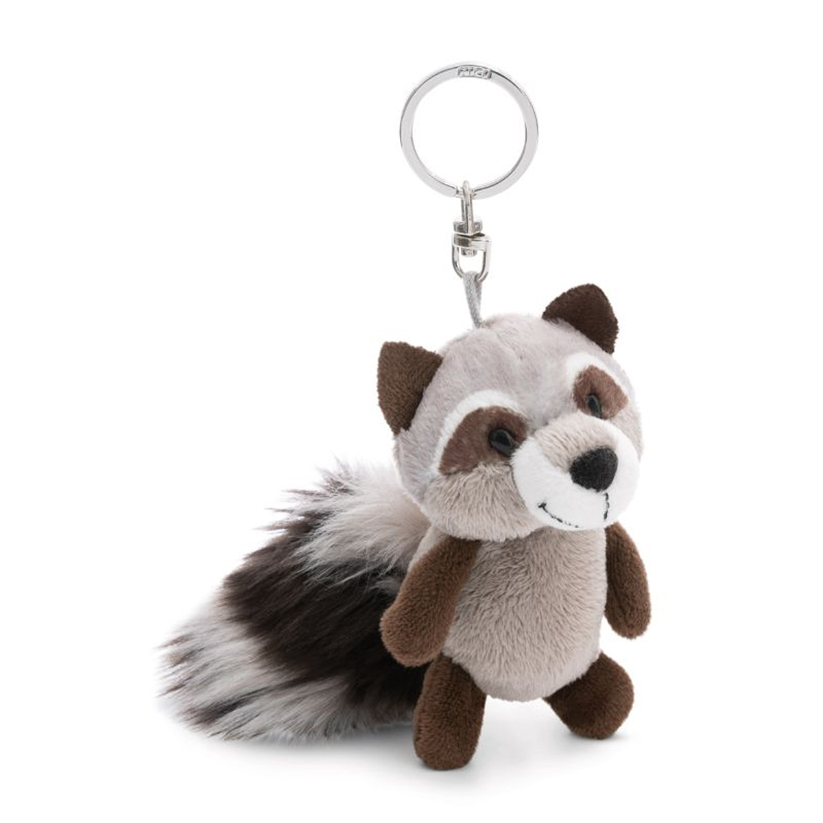 Llavero de Peluche Mapache Lenno 10 cm