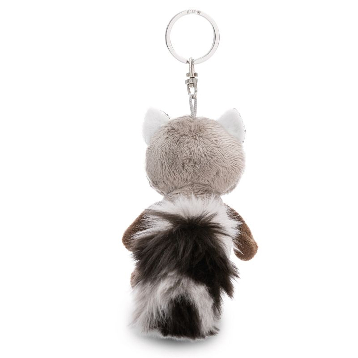 Llavero de Peluche Mapache Lenno 10 cm