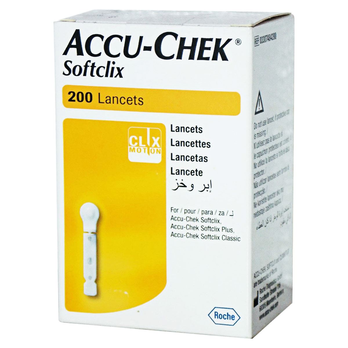 Lancetas Accu-chek Softclix Roche c/200