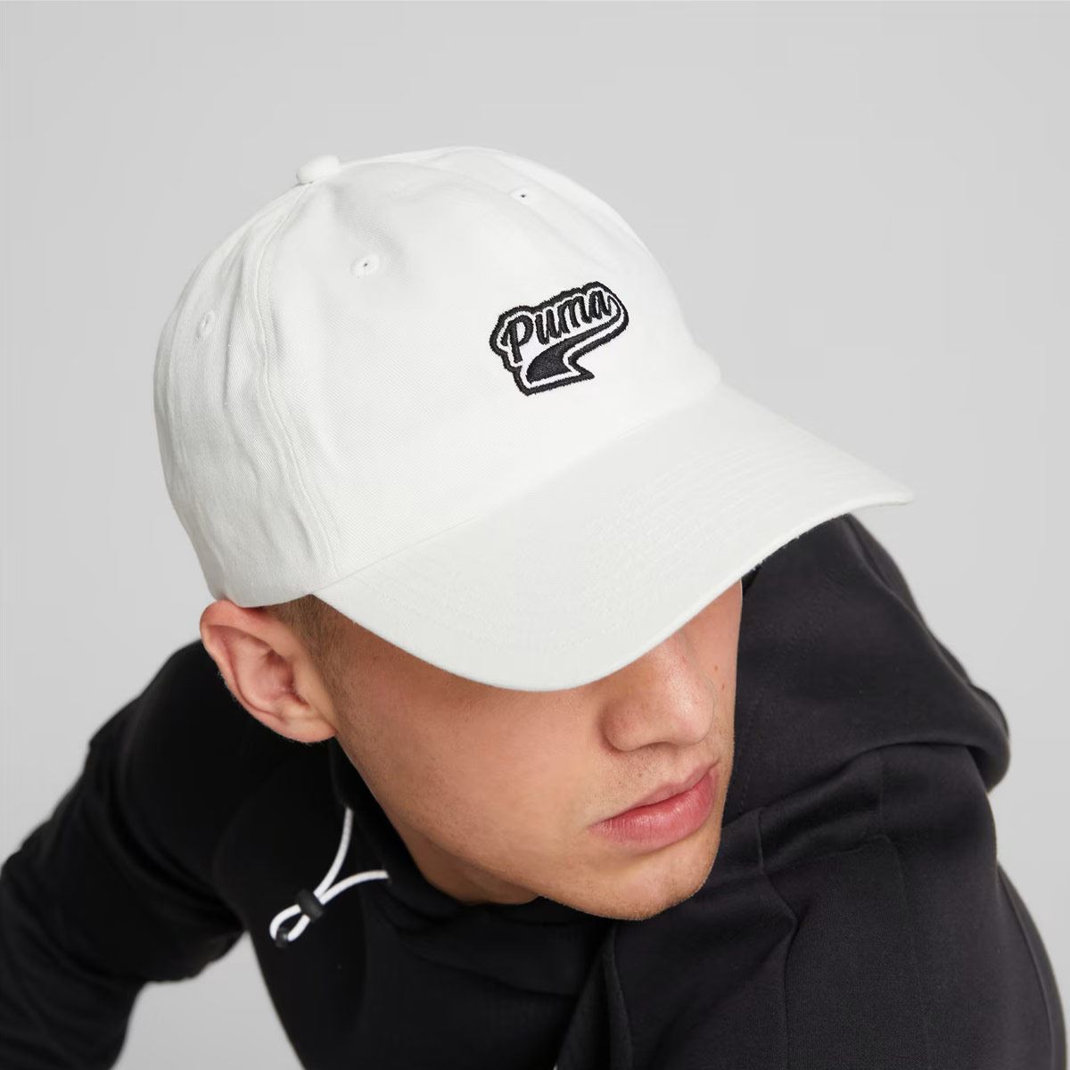 Gorra Puma SCRPT logo blanco