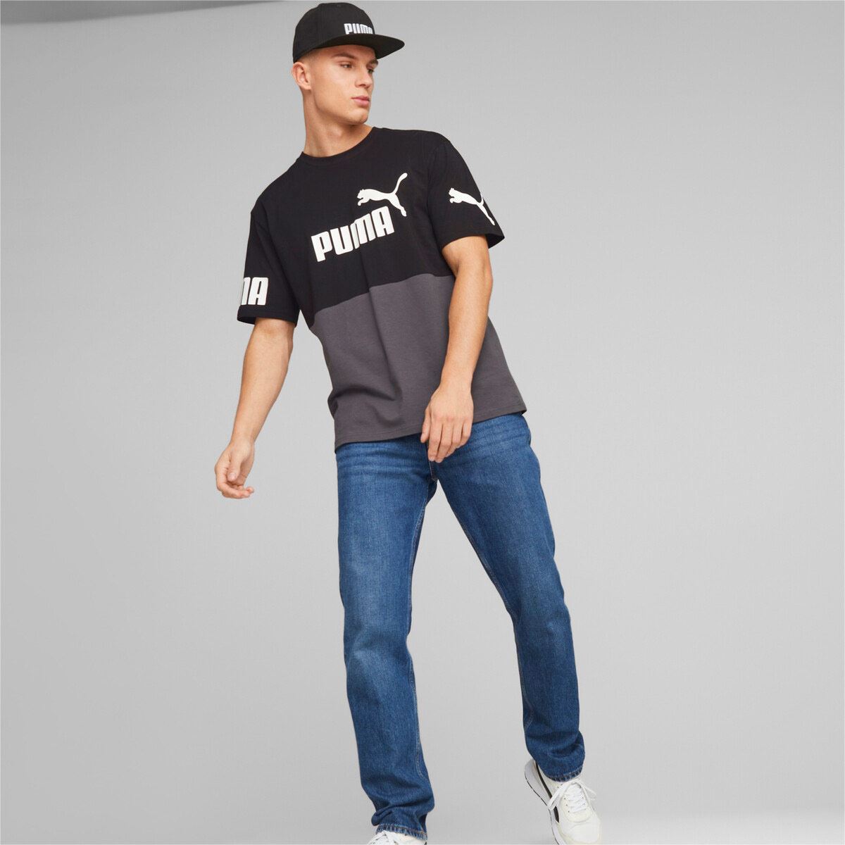 Gorra con visera plana Puma