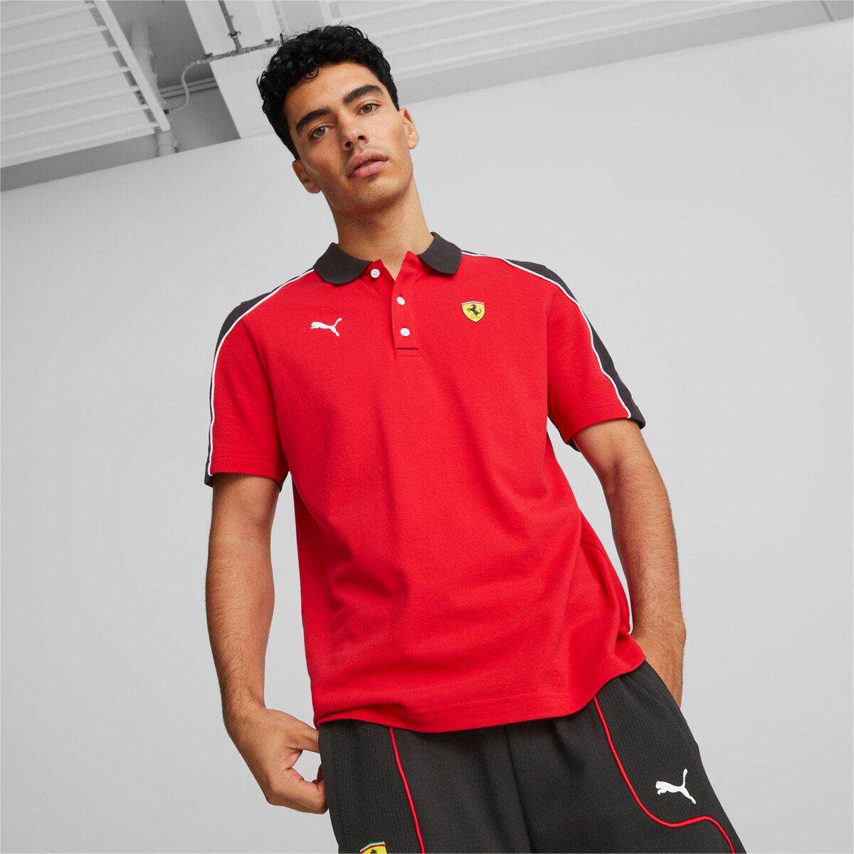 Playeras ferrari tipo discount polo