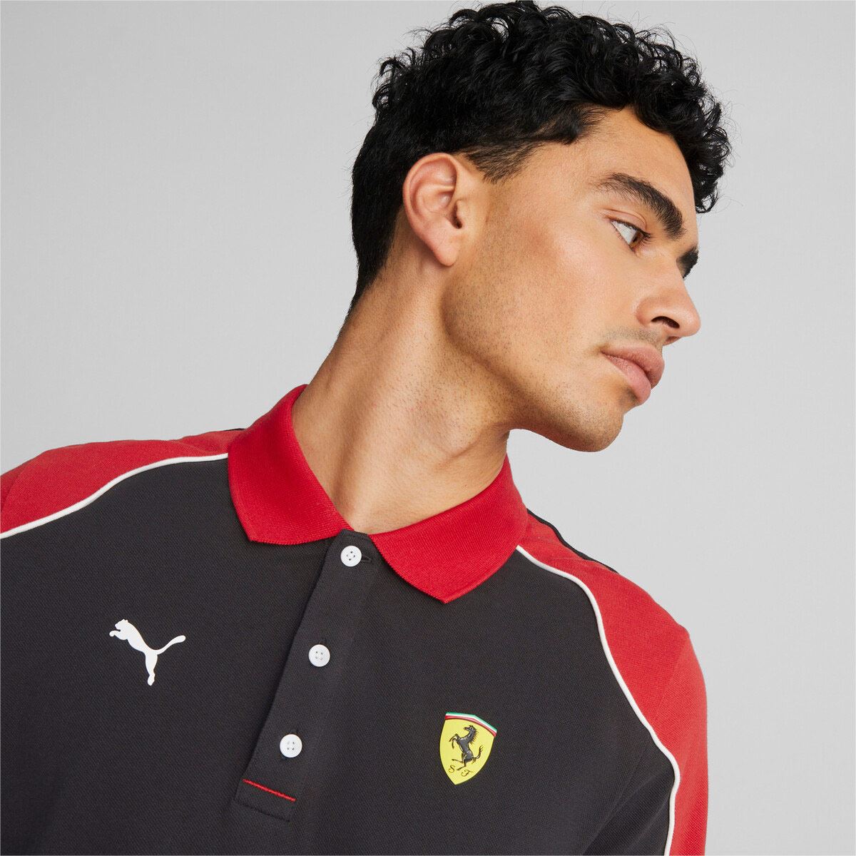 Playera polo 2024 puma ferrari