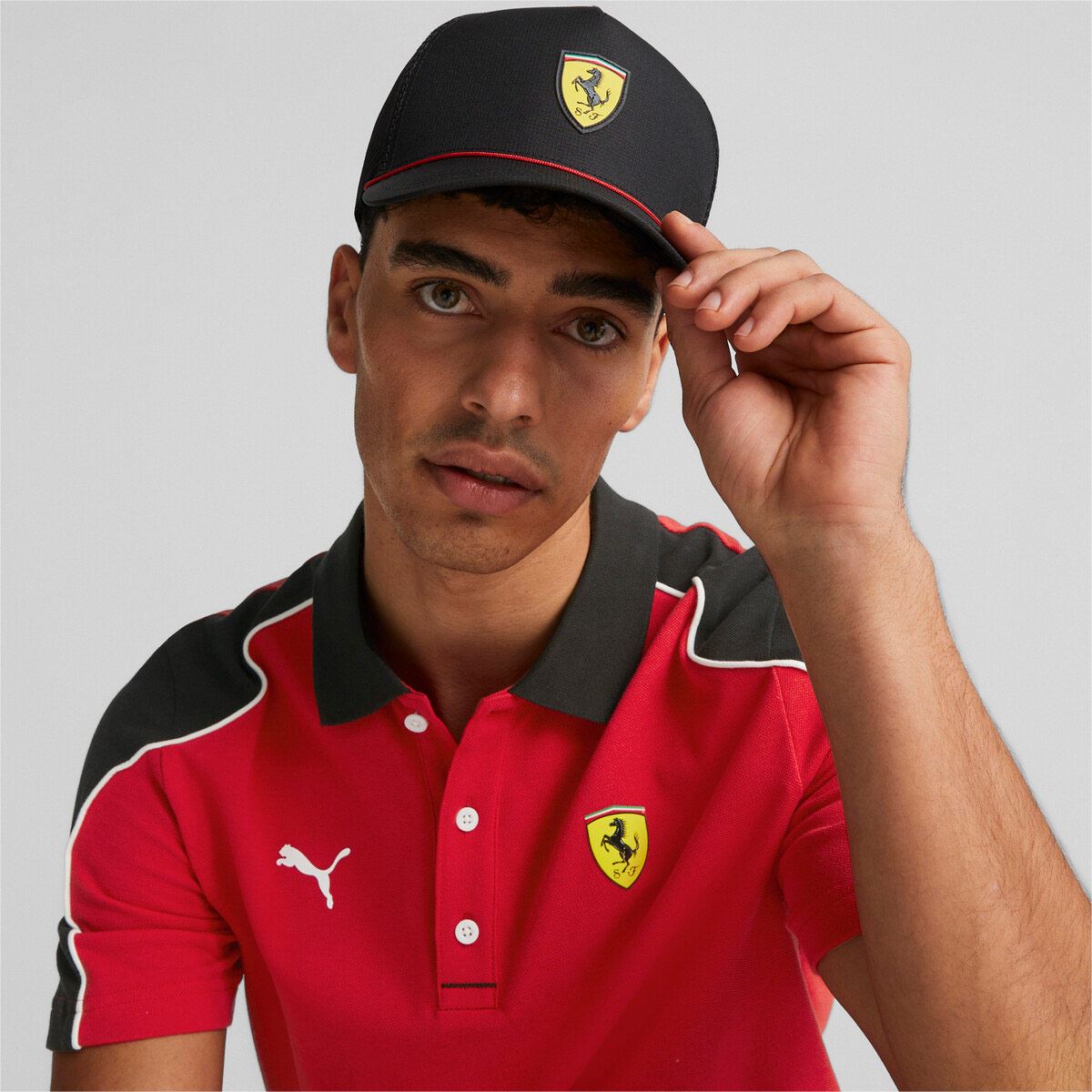 Gorra Puma adulto Ferrari Sptwr negro