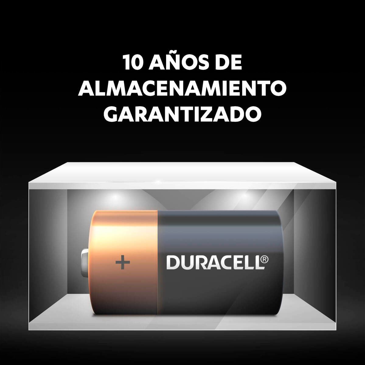 Pila Duracell Alcalina D con 2