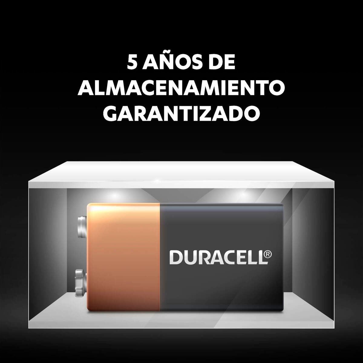 Pila Duracell Alcalina 9v