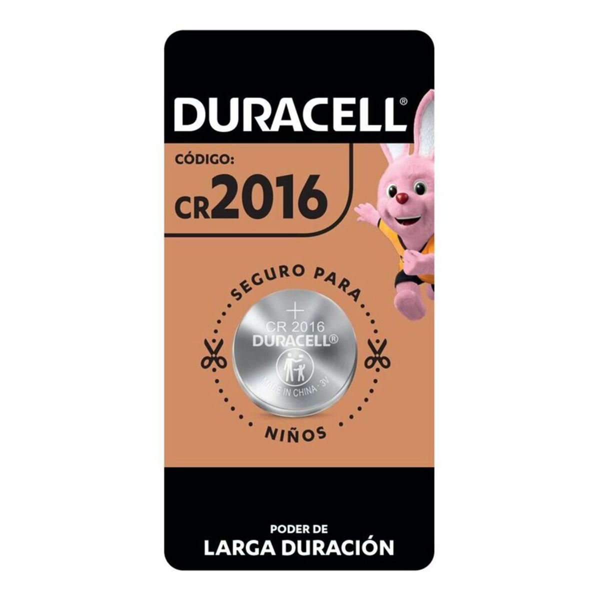 Pila Duracell 2016 C/1 Lithium Coin