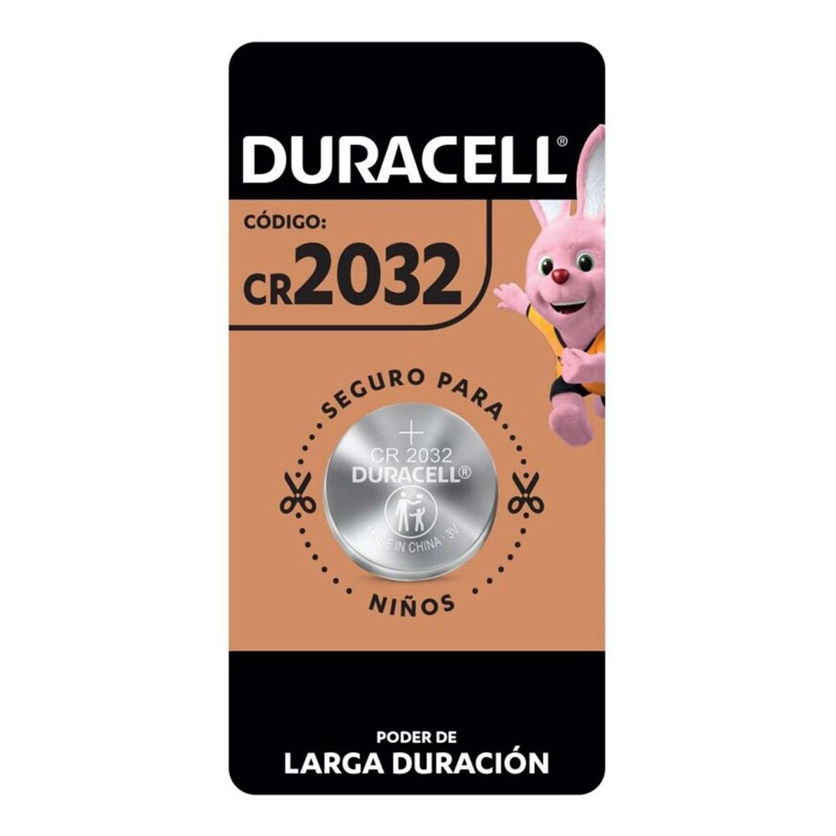 Pila 2032 3V Duracell 1 pza - Justo Súper a Domicilio