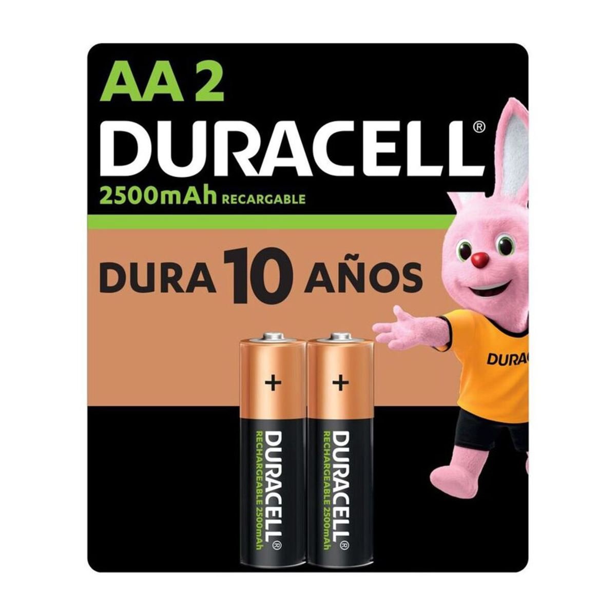 Cargador De Baterías Recargables Duracell Color Negro Aa Y Aaa Con 4  Baterías Aa