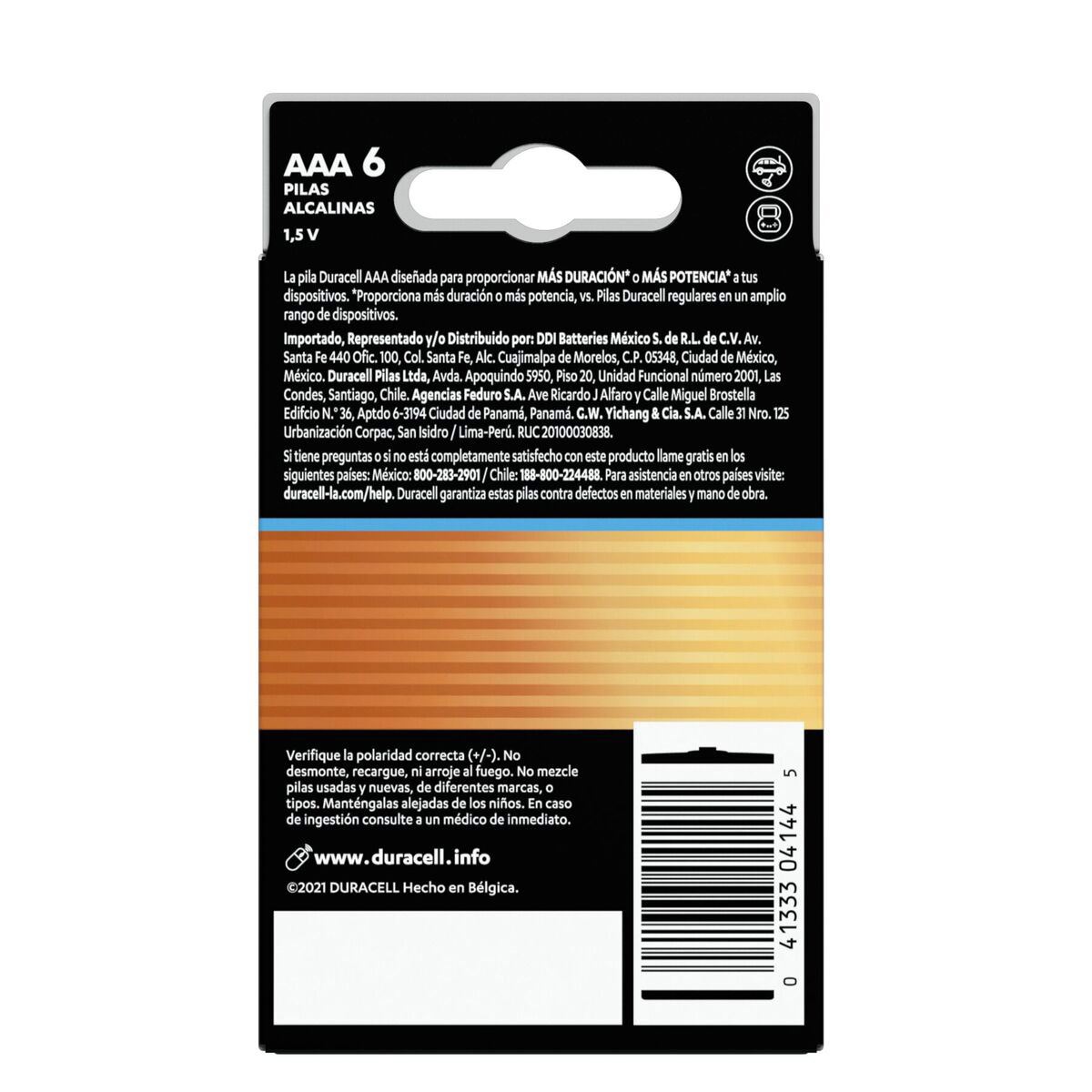 Pila Duracell Optimum AAA 6 Pz