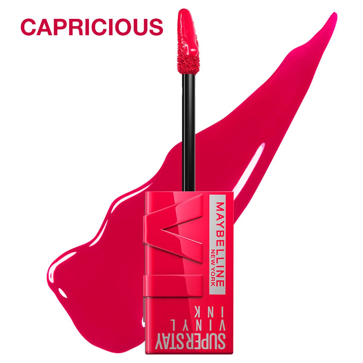 Labial Líquido Brillante, Maybelline Superstay Vinyl Ink Capricious 45