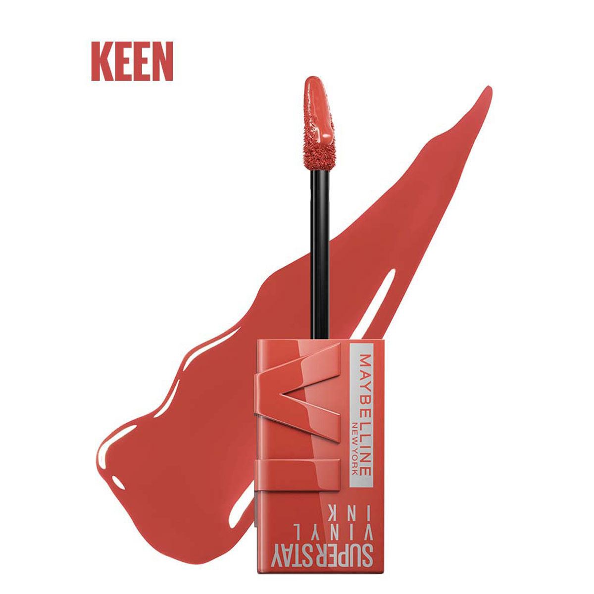 Labial Líquido Brillante Maybelline Superstay Vinyl Ink Nudes Keen