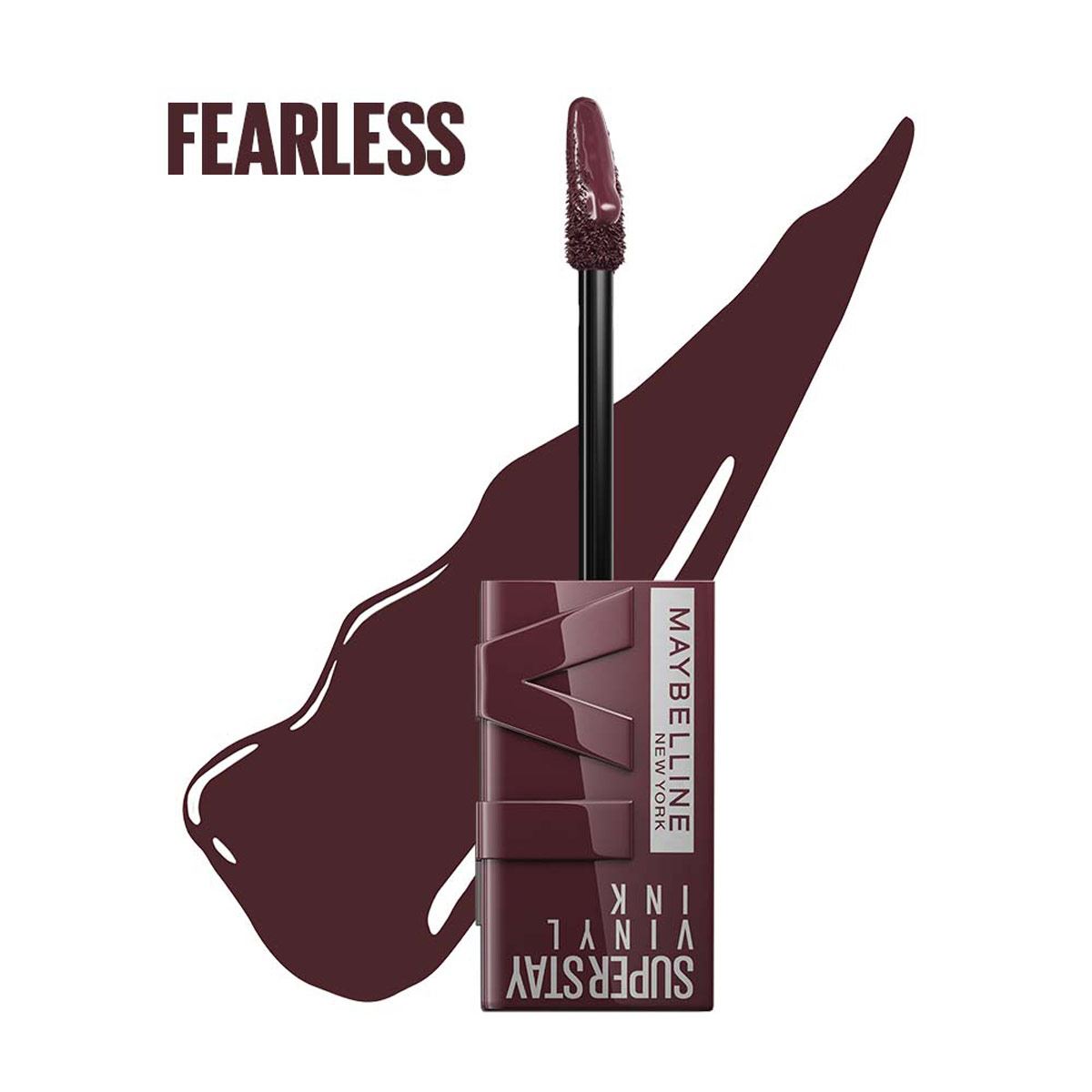 Labial Líquido Brillante Maybelline Superstay Vinyl Ink Nudes Fearless