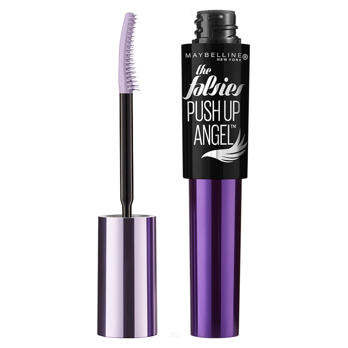 Máscara de Pestañas Lavable Maybelline Push Up Ange Black