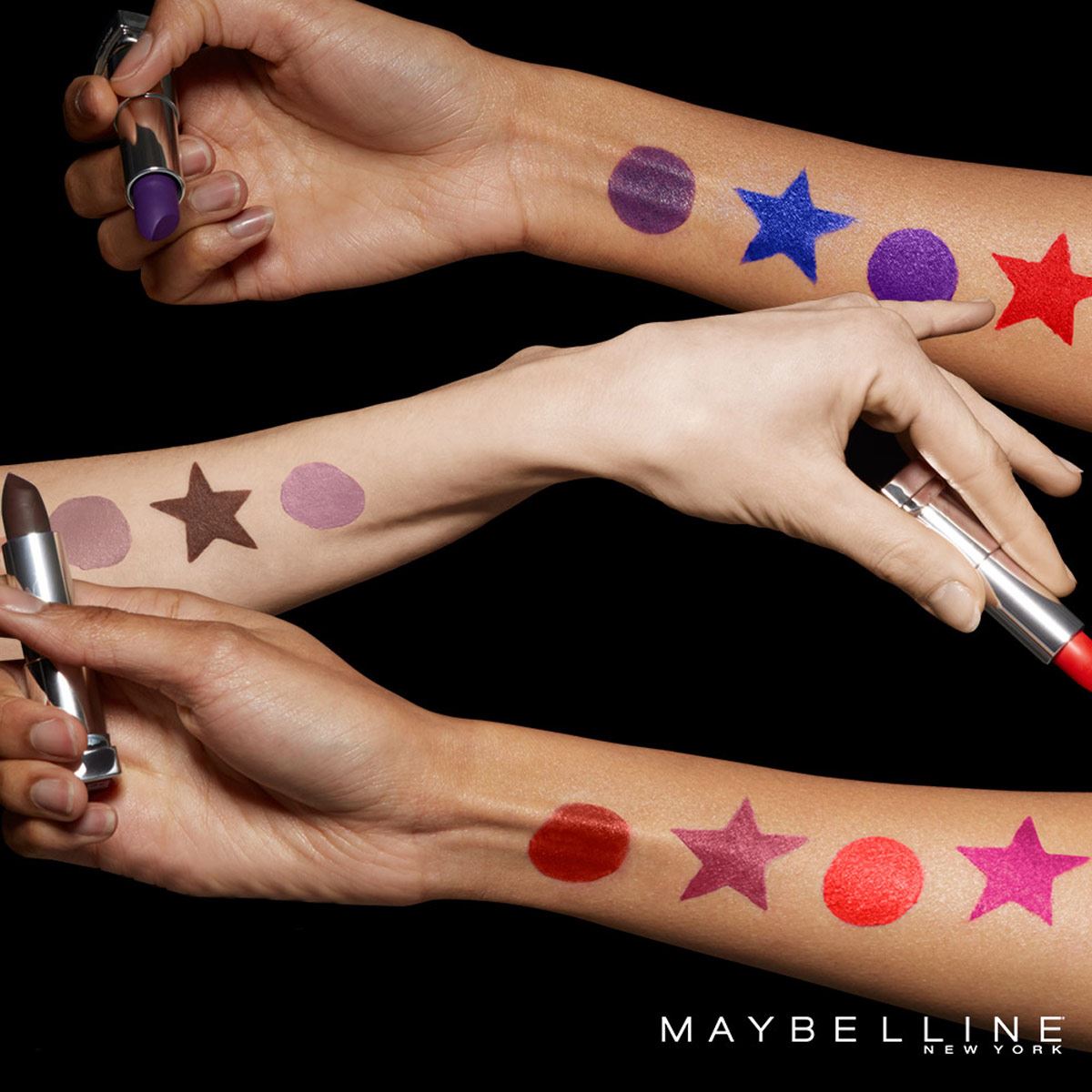 Labial Semi Matte Color Sensational Maybelline 770 Mauve It