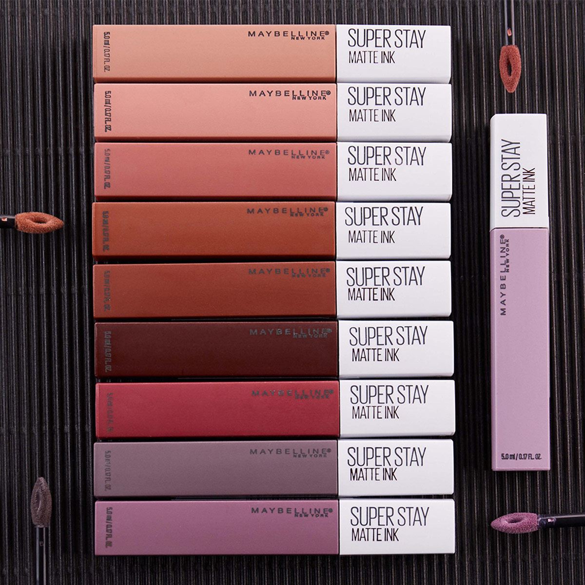 Labial Líquido Indeleble Matte Ink Nude Maybelline 65 Seductress