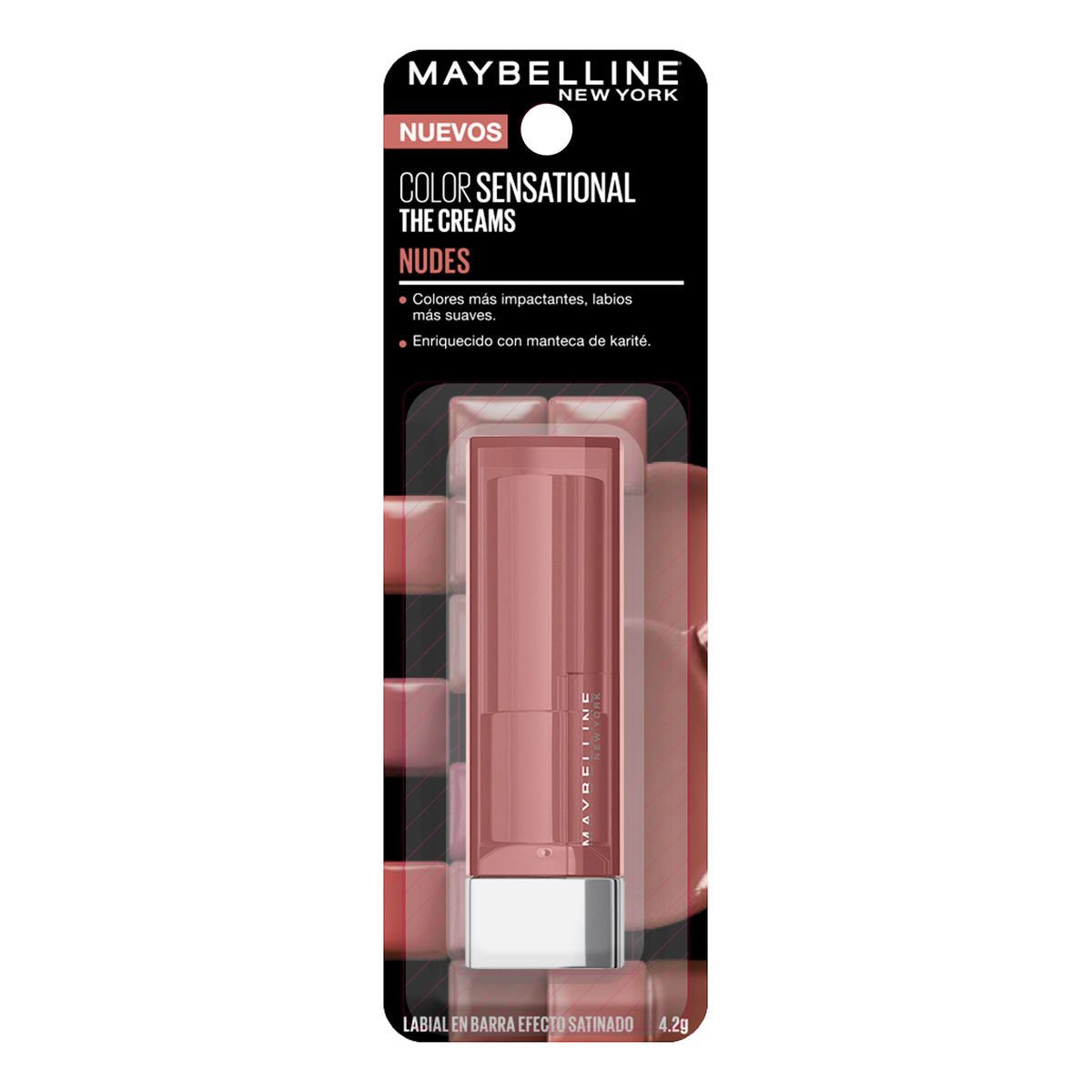 Labial Maybelline New York Color Sensational The Creams Brick Beat 4.2g