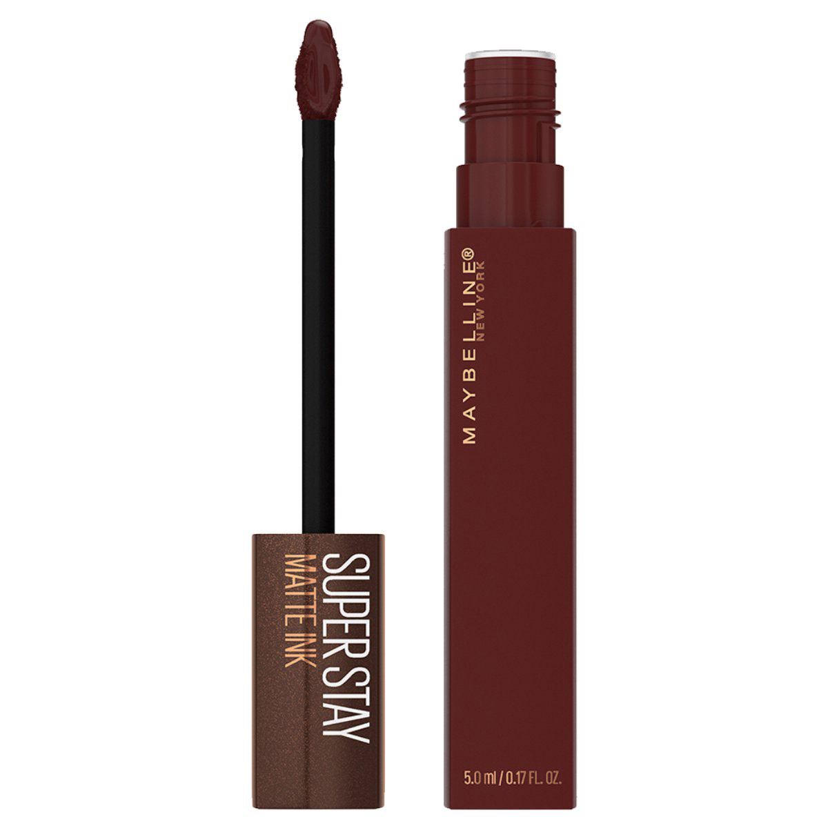 Labial Líquido Maybelline New York Super Stay 205 Mocha Inventor 5ml