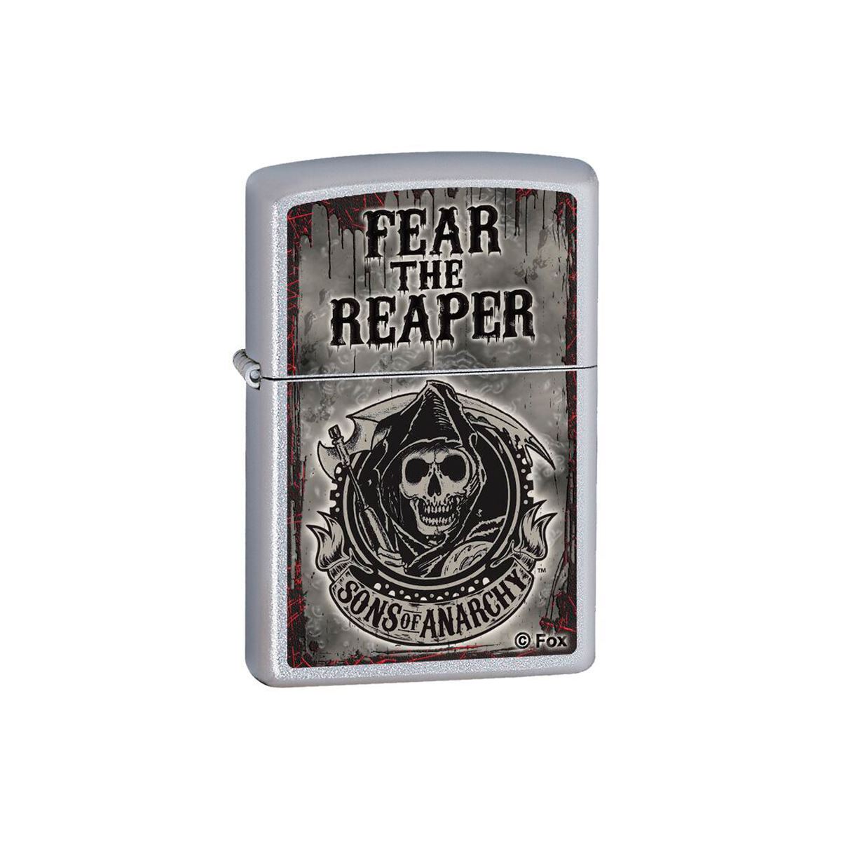 Encendedor Zippo Sons Of Anarchy Fear The Reaper