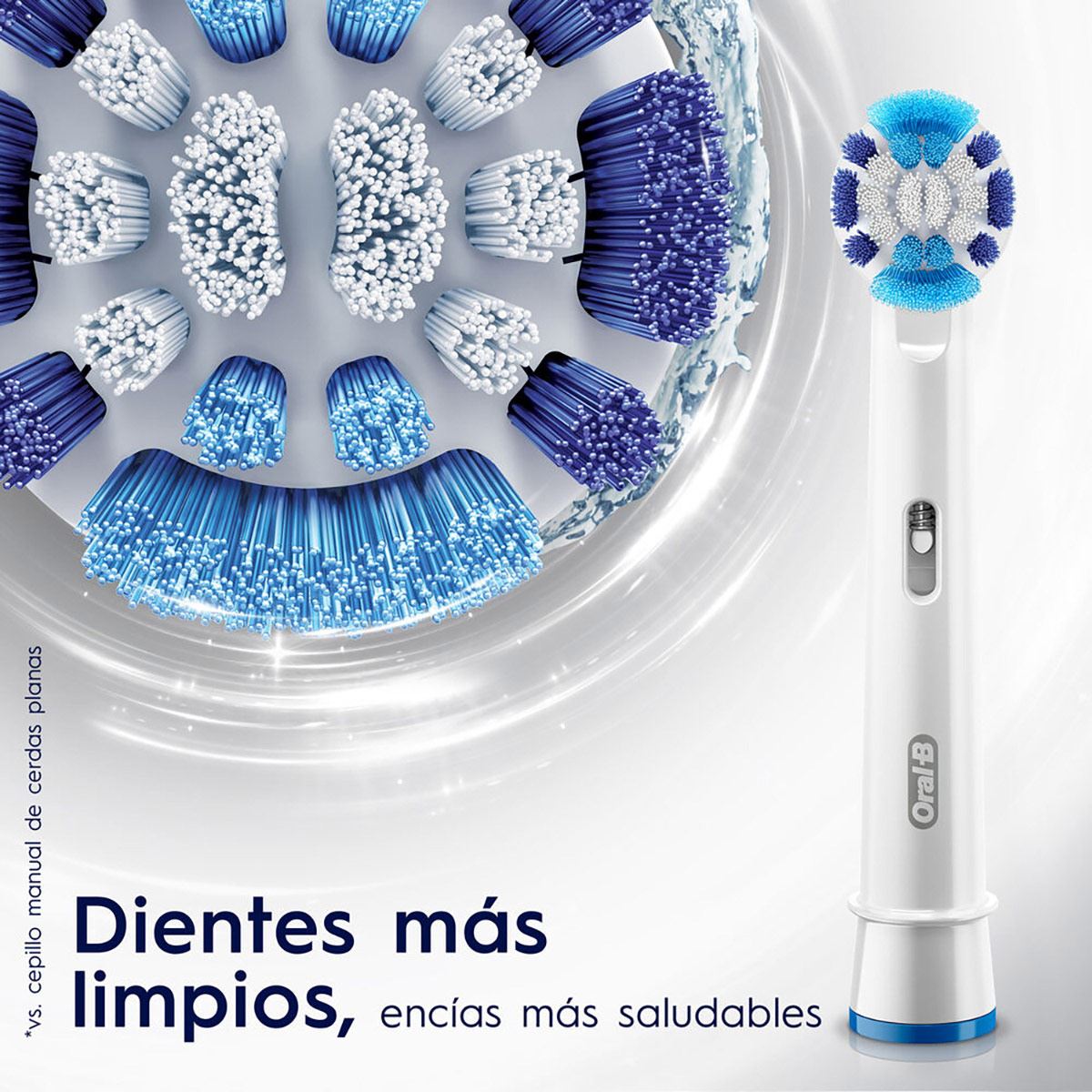 Oral-B Pro Salud Precision Clean Cabezales de repuesto para cepillo dental eléctrico 4 Unidades
