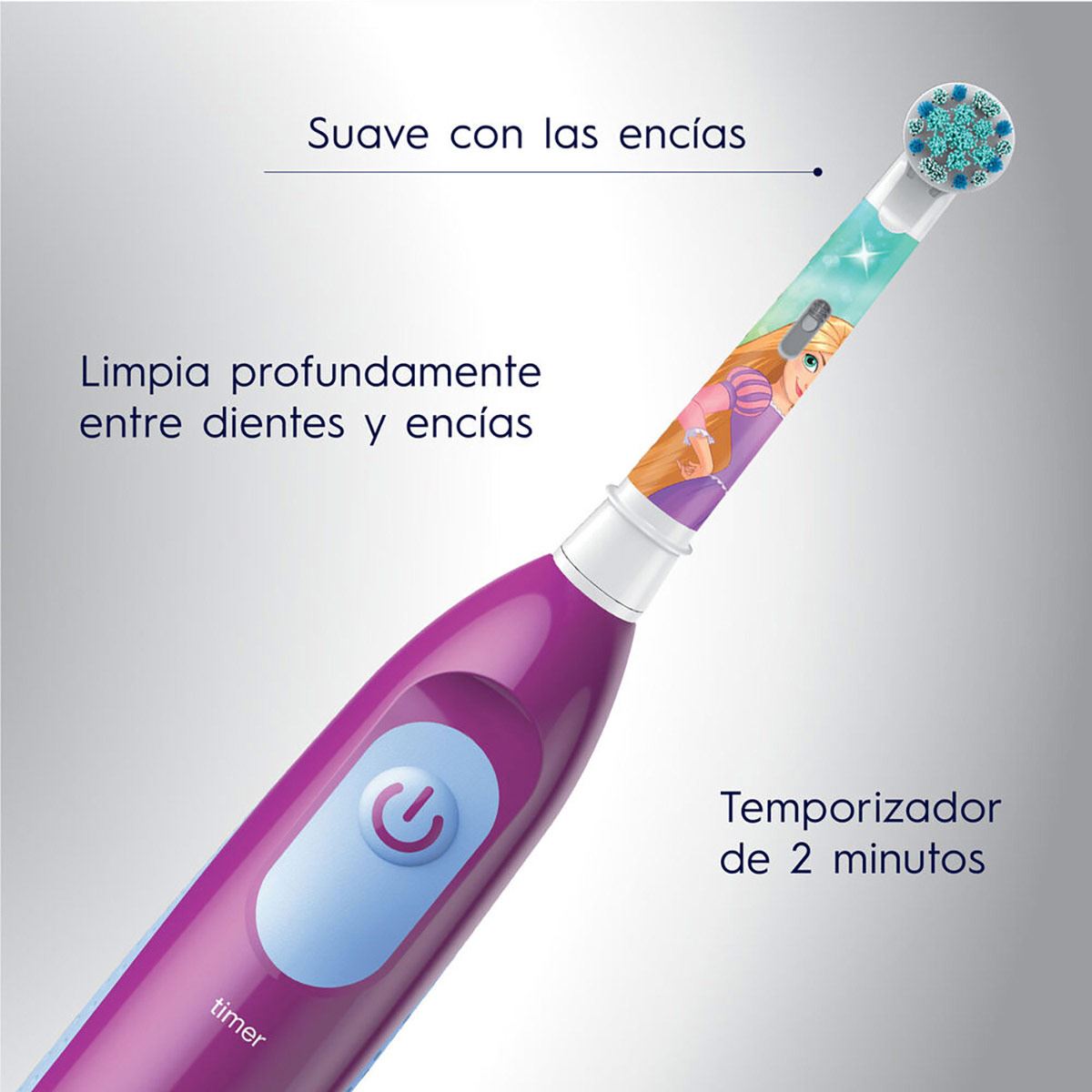 Oral-B Disney Princess Cepillo dental eléctrico 1 Unidad