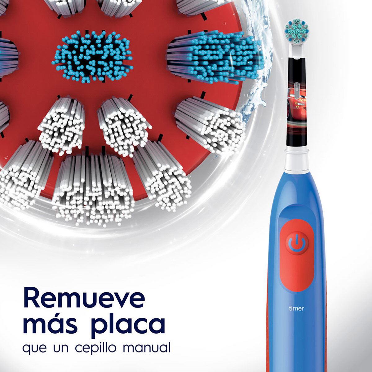 Oral-B Disney Pixar Cars Cepillo dental eléctrico 1 Unidad