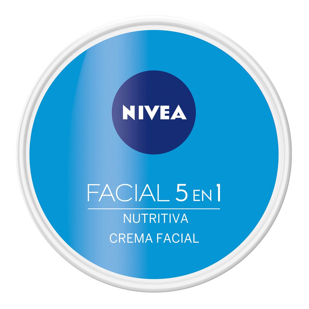 Nivea Crema Facial Hidratante 5 En 1 Nutritiva, 200ml