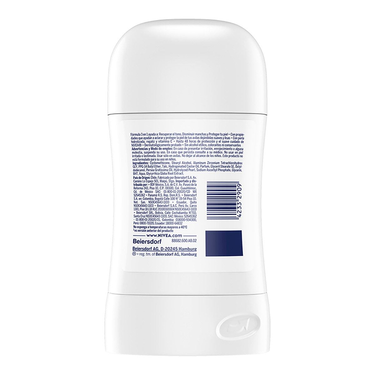 Nivea Deo Aclarado Natural Barra 50 gr