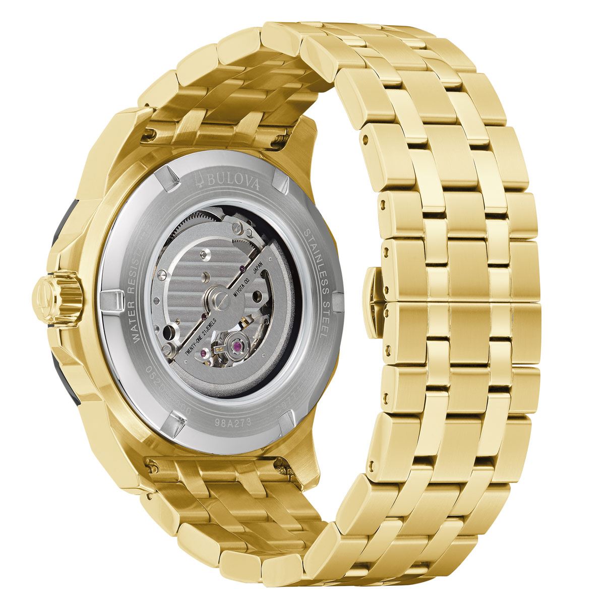 Reloj Bulova 98a273 Marine Star Mecánico De Cuerda Automática