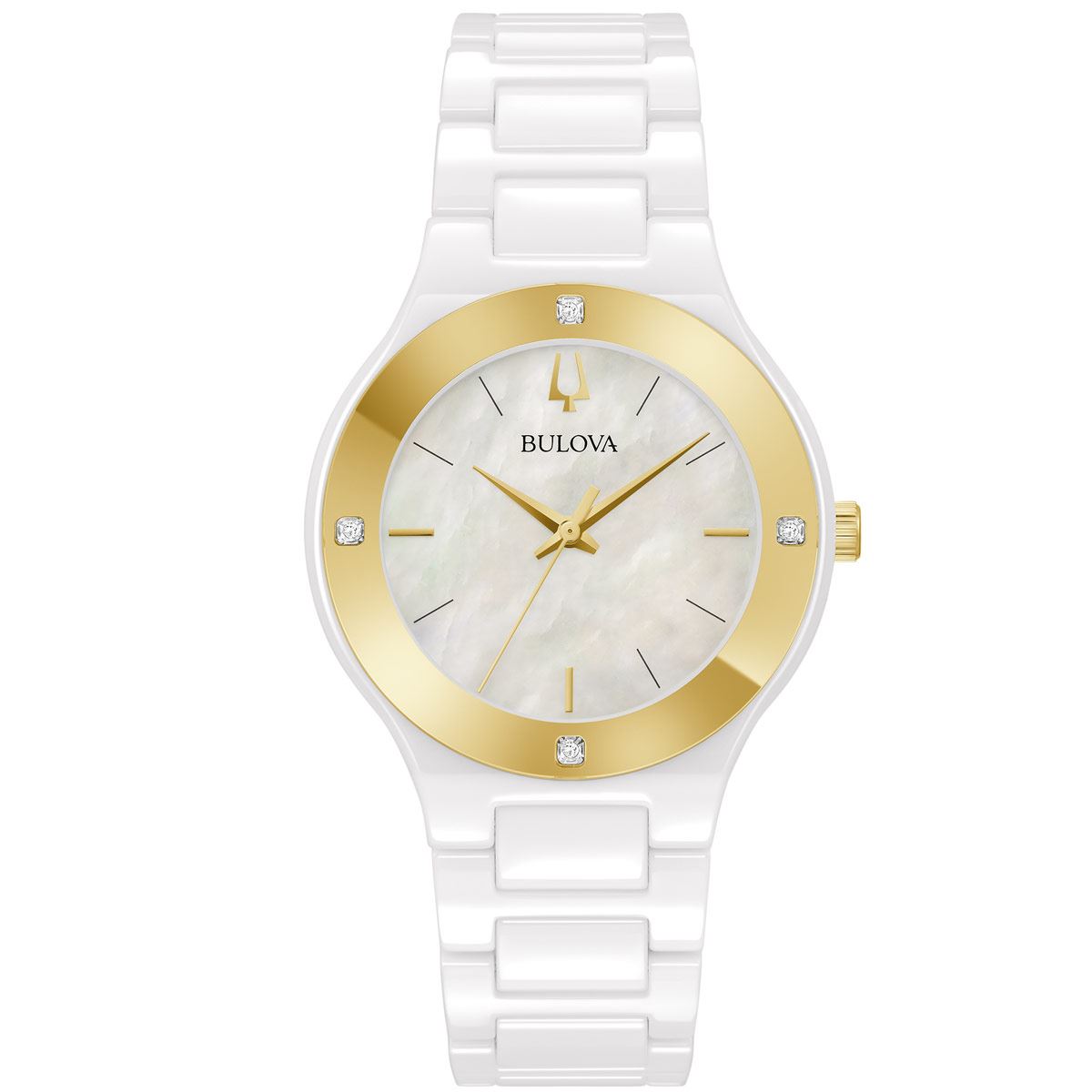 Reloj Bulova 98R292 Modern Dama Blanco