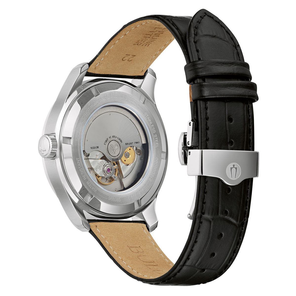 Reloj Bulova 96B385 Wilton GMT (Greenwich Mean Time) caballero