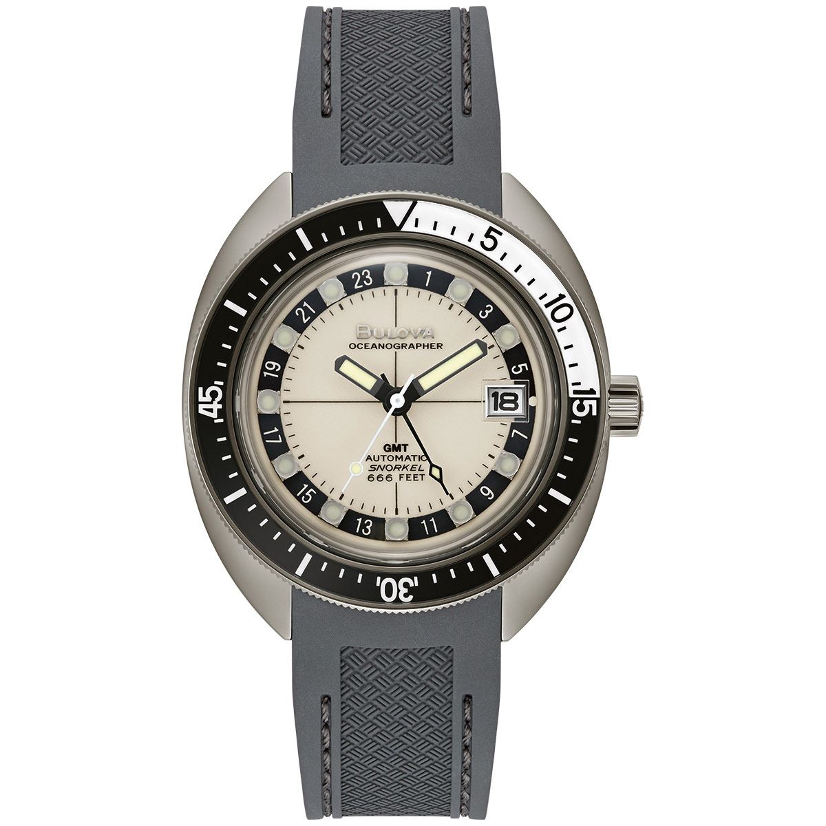 Reloj para hombre Bulova 98B407 Oceanographer GMT “LUM”
