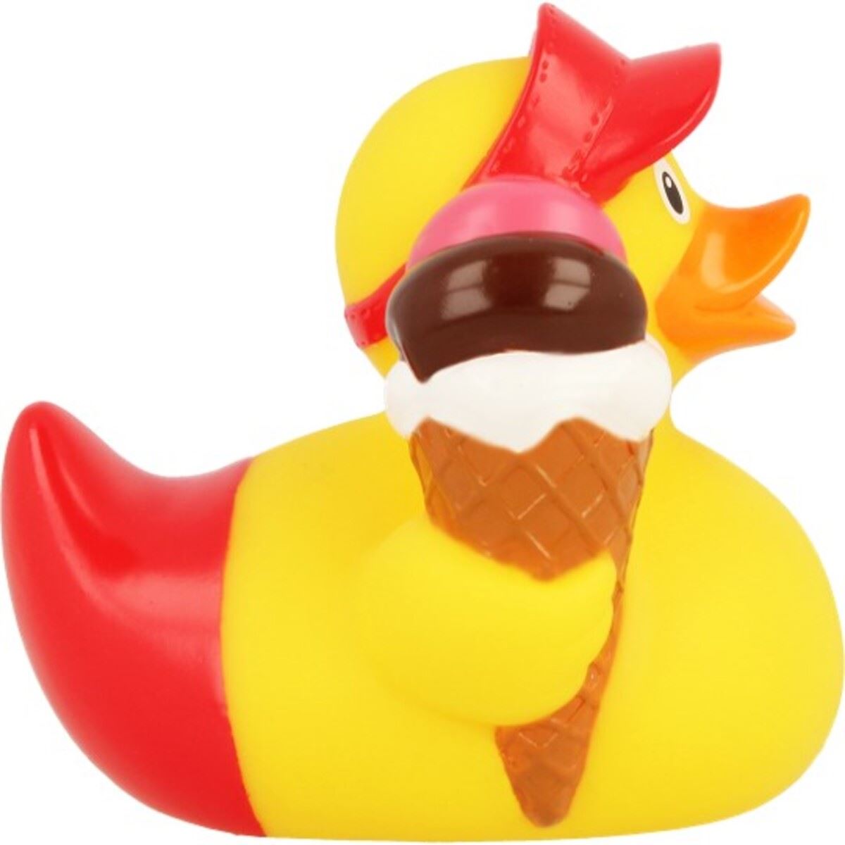 Patito de Hule con Helado