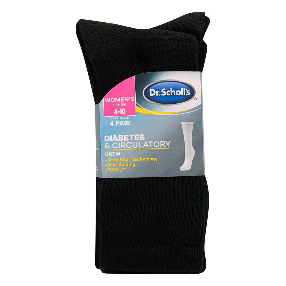 Calcetín diabetes-circulación  Dr.Scholls 4-10cm para mujer