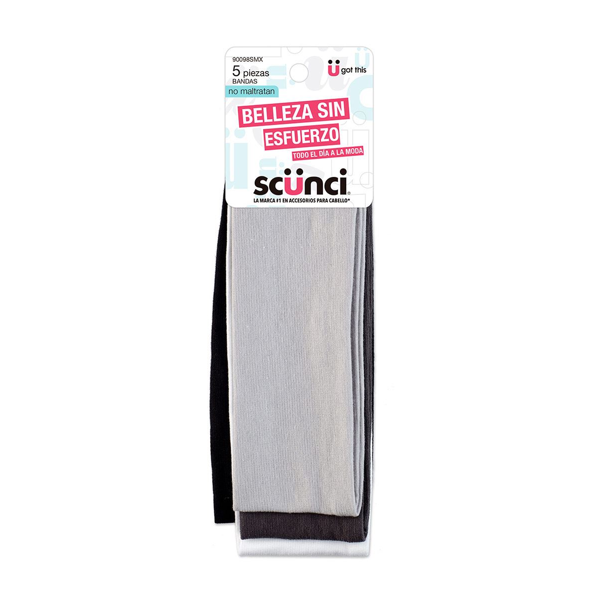 Bandas Elásticas Gruesas 5 piezas Scunci