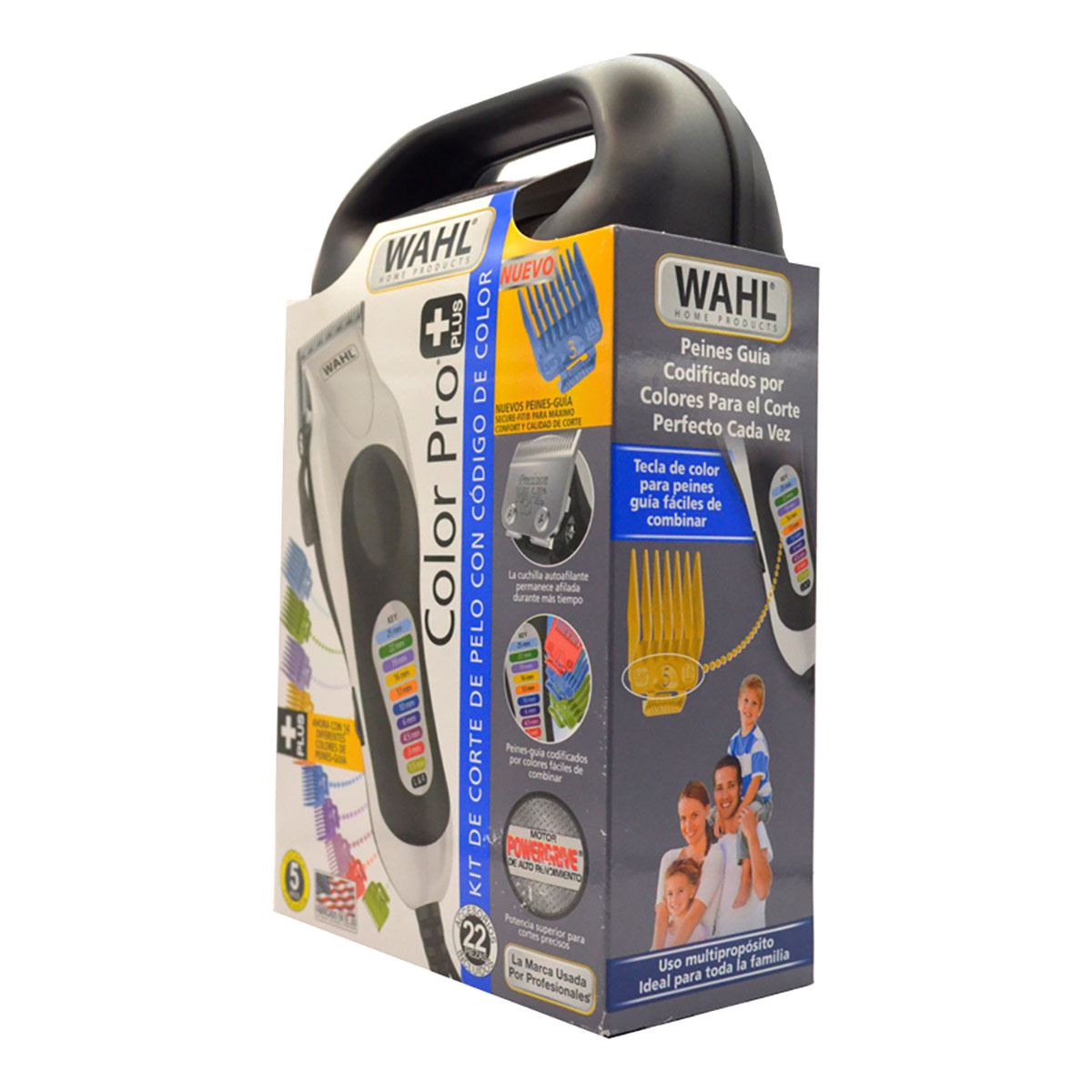 Kit Corte Pelo con Guías de Color Wahl