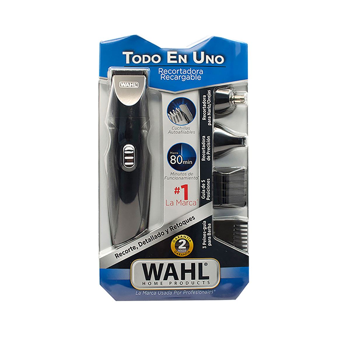 Recortadora Recargable Todo en Uno Wahl